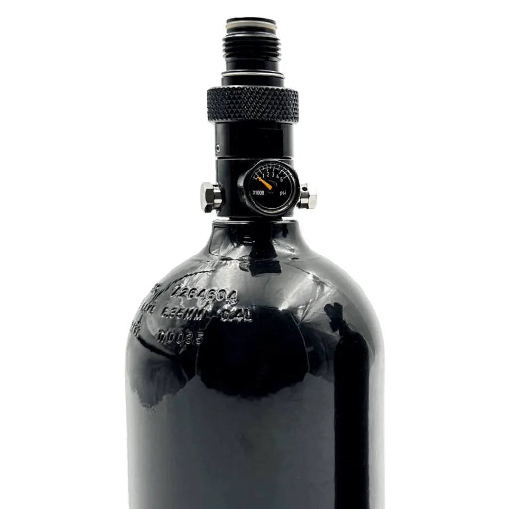 4 Position On Off Paintball Regulator
