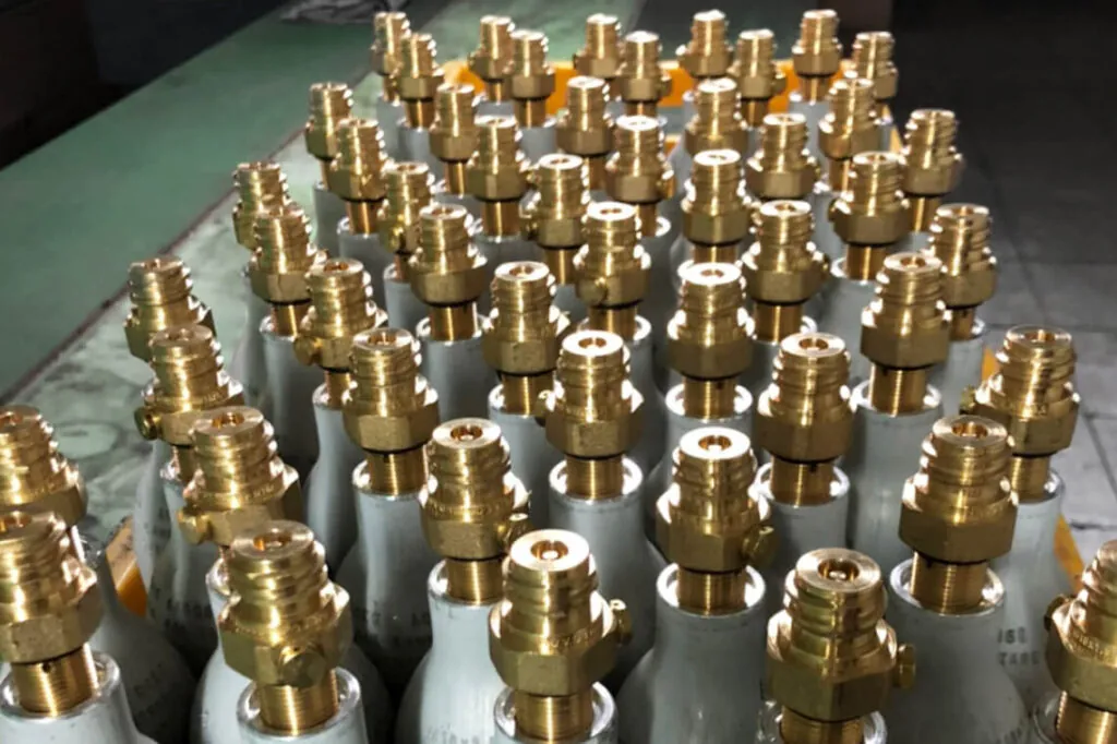 Aluminum Gas Cylinder Packaging