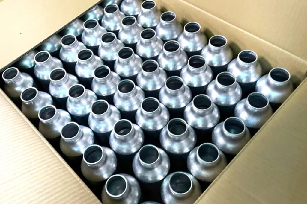 Aluminum Gas Cylinder Packaging