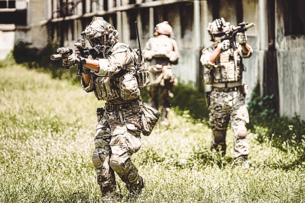 HPA Tanks for VR Tactical Training | DCEC