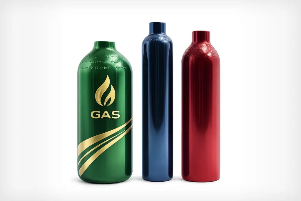 DCEC Customizes Aluminum Gas Cylinders to Enhance Brand Identity
