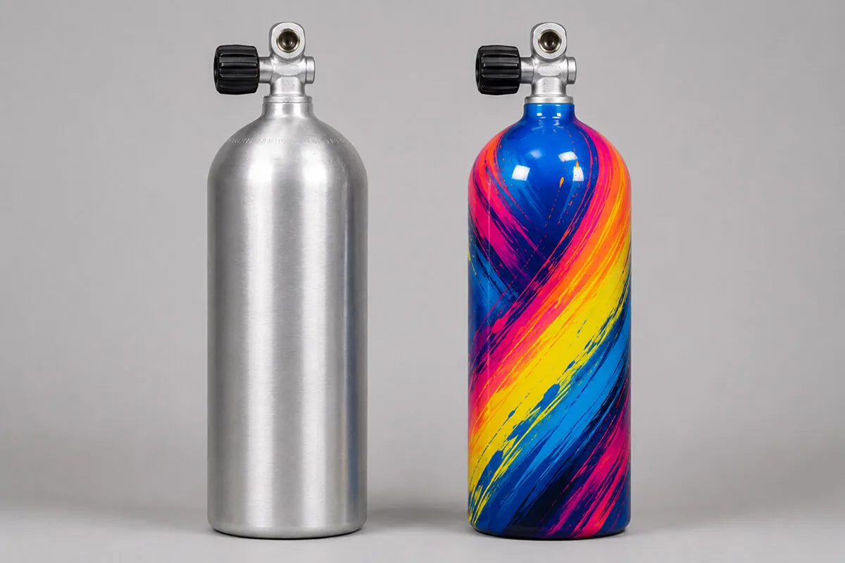 Aluminum gas cylinder customizations help people choose your product